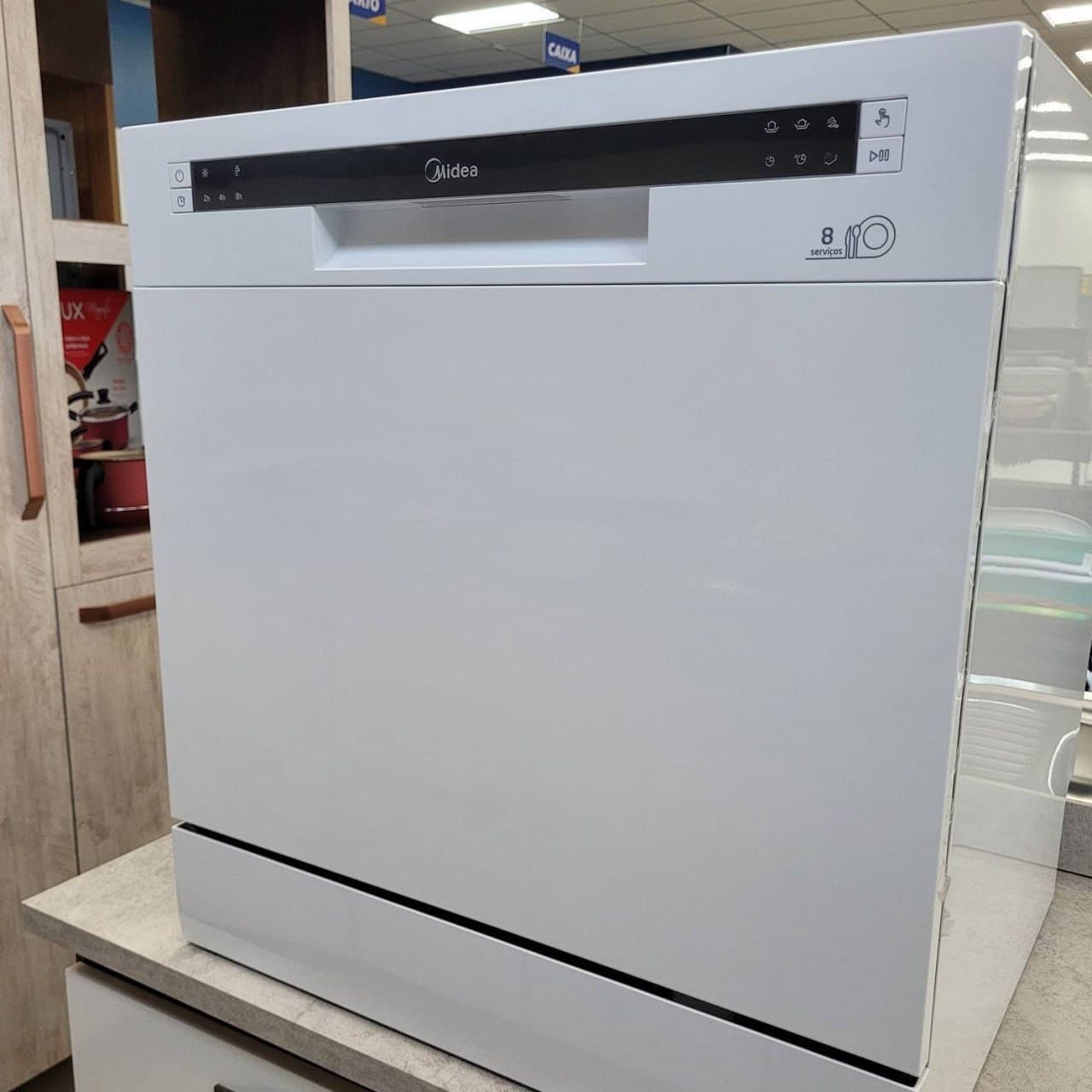 Lava Louça Midea 8 Serviços 110V